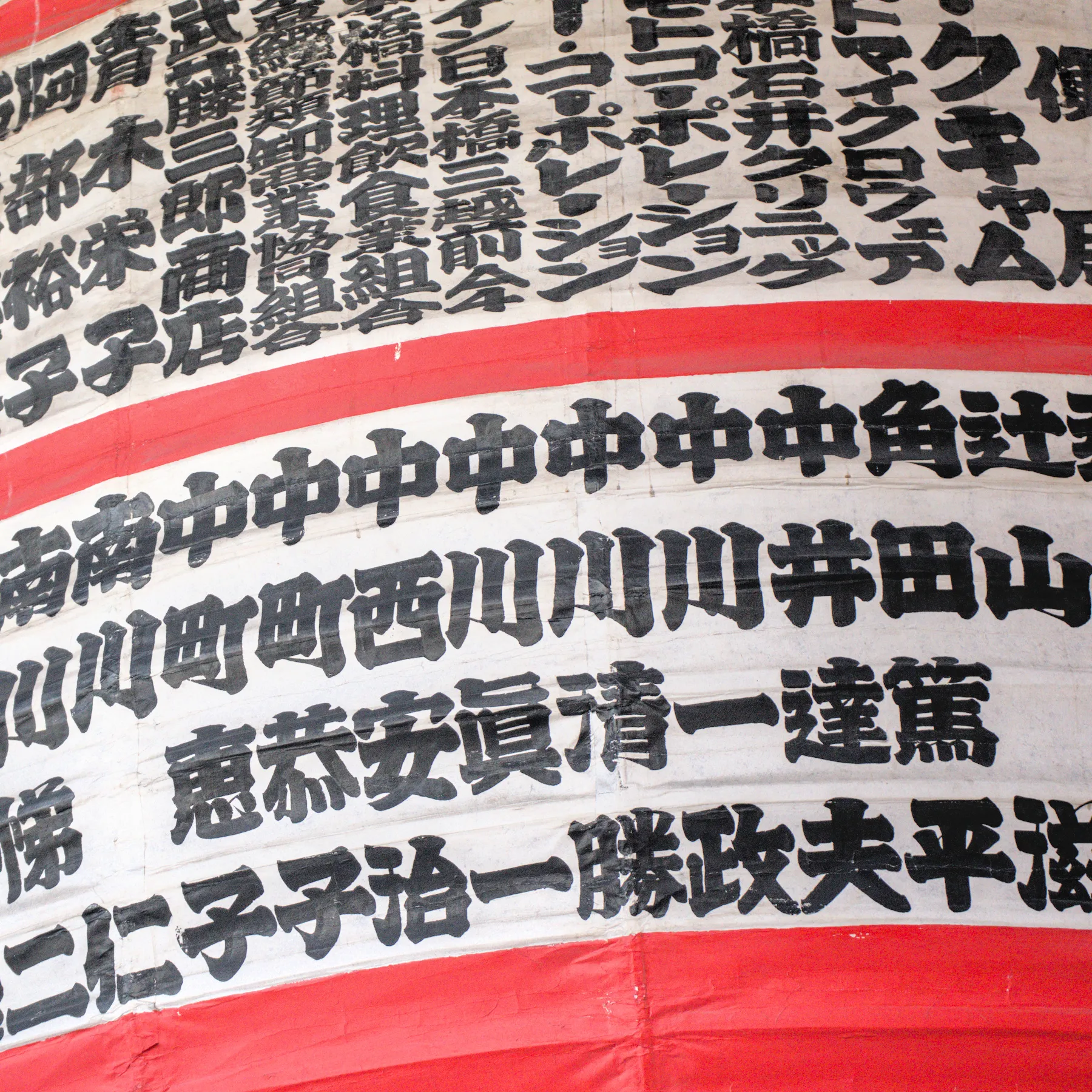 A lantern at Sensō-ji, Tokyo