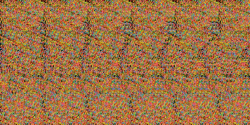 Autostereogram of a shark