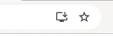 The install web app button in Chromium's address bar