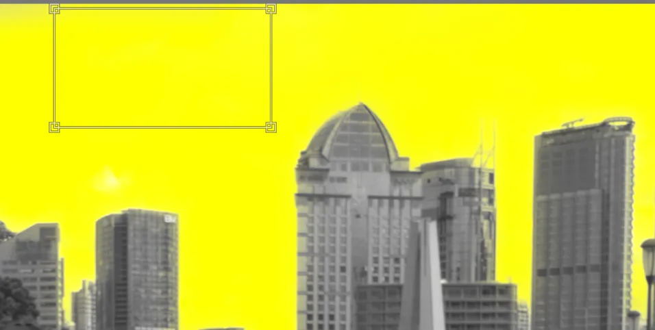 A screenshot showing the applied parametric mask.